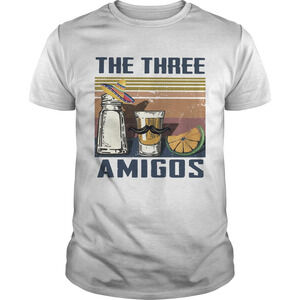 1592642870The Three Amigos Drinks Retro Shirt